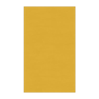 Honey Yellow Cotton Twill Tea Towel 18 x 30