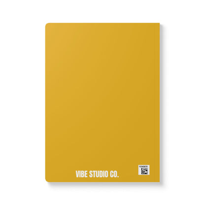 Honey Yellow Color Coordinated Collection A5 Lined Journal