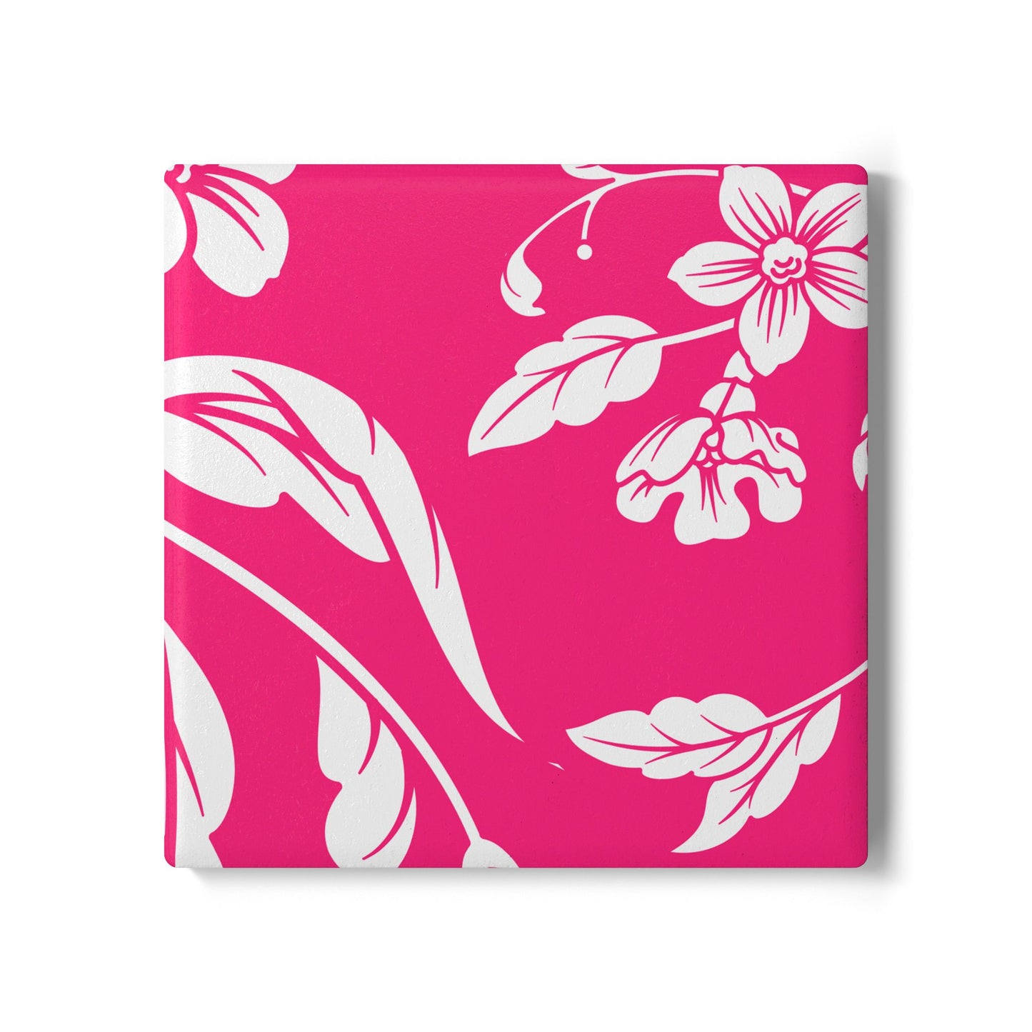 Pink Floral Ceramic Coaster Coordinated Collection