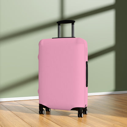 Light Pink Luggage Cover Travel Suitcase Cover Protective Stretch Cover