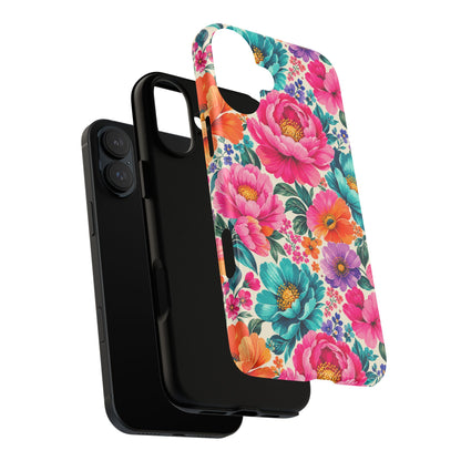 Dreamy Floral Tough Phone Case iPhone Samsung Floral Phone Cover