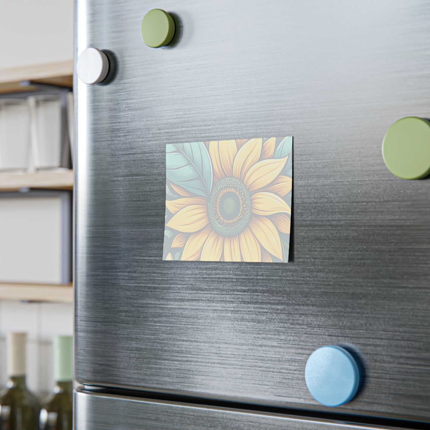 Sunflower Grove Sticky Notes Sunflower Post It Notes Botanical Notes (7 Sizes)