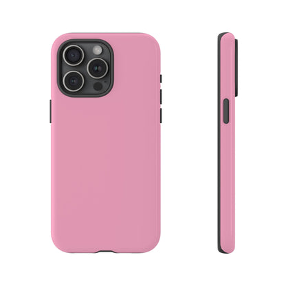 Light Pink Tough Cell Phone Case Matte or Glossy Protective Case iPhone Samsung