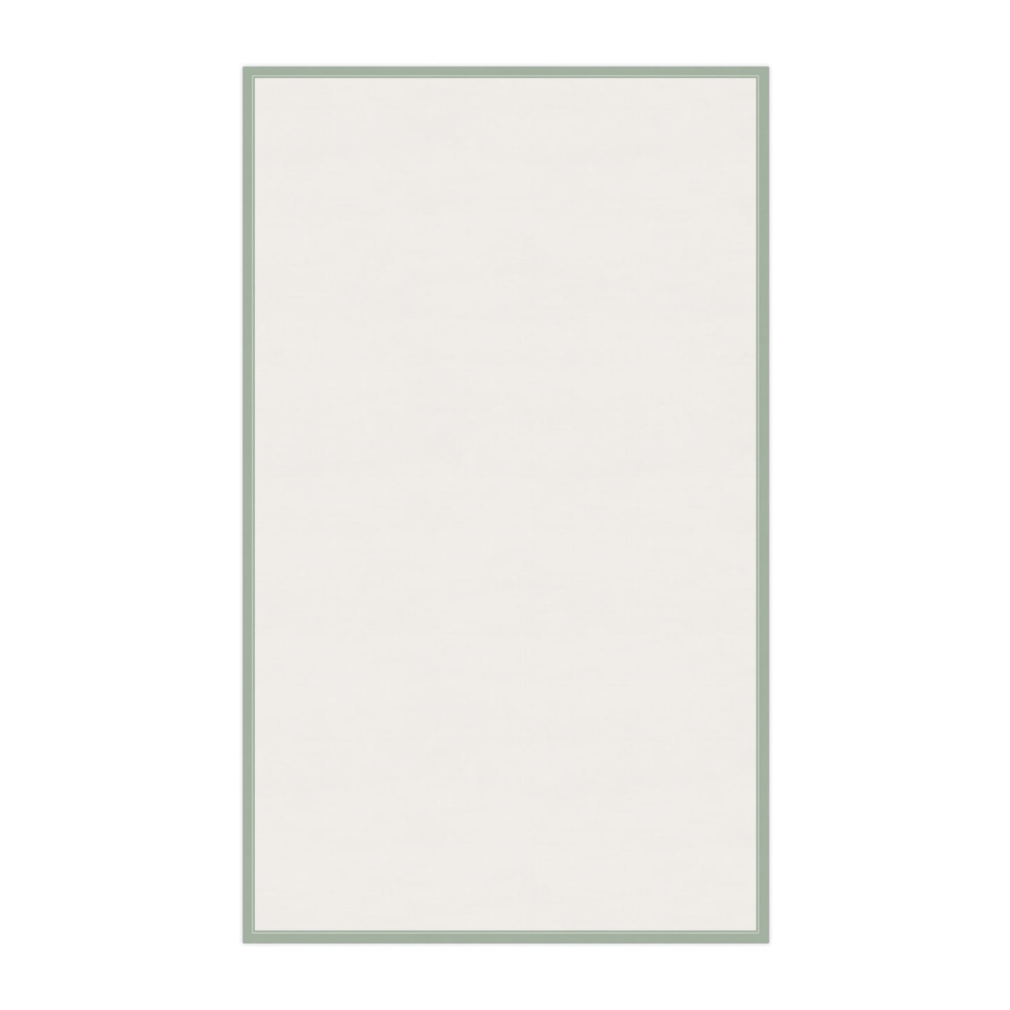 Sage Cotton Twill Tea Towel 18 x 30
