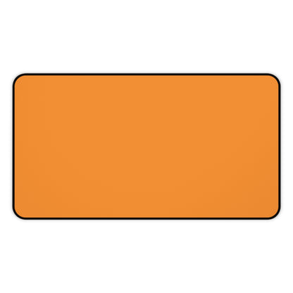 Tangerine Desk Mat Color Coordinated Collection (12x18, 12x22, 16x32)