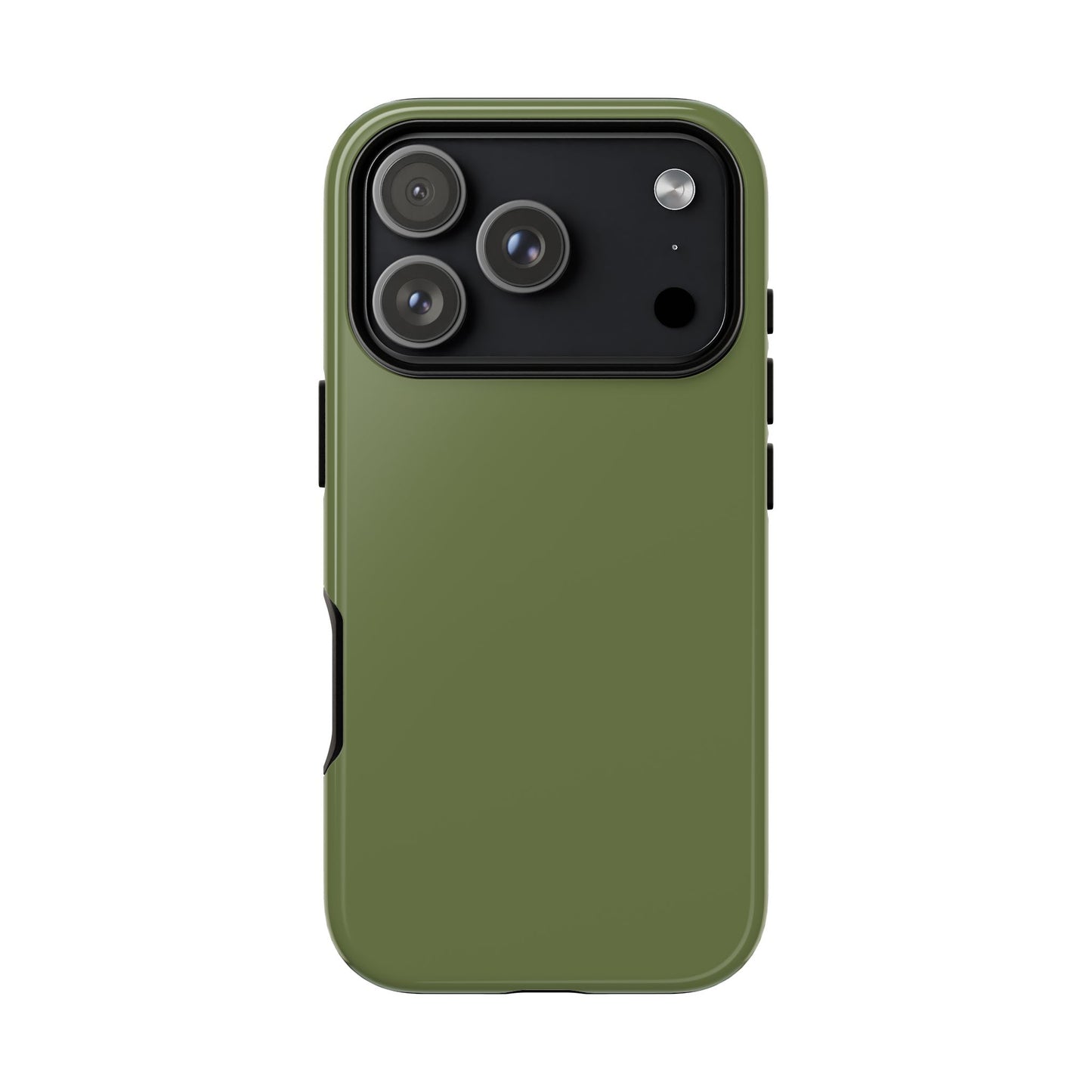 Olive Tough Cell Phone Case Matte or Glossy Protective Case iPhone Samsung