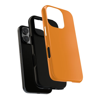 Tangerine Tough Cell Phone Case Matte or Glossy Protective Case iPhone Samsung