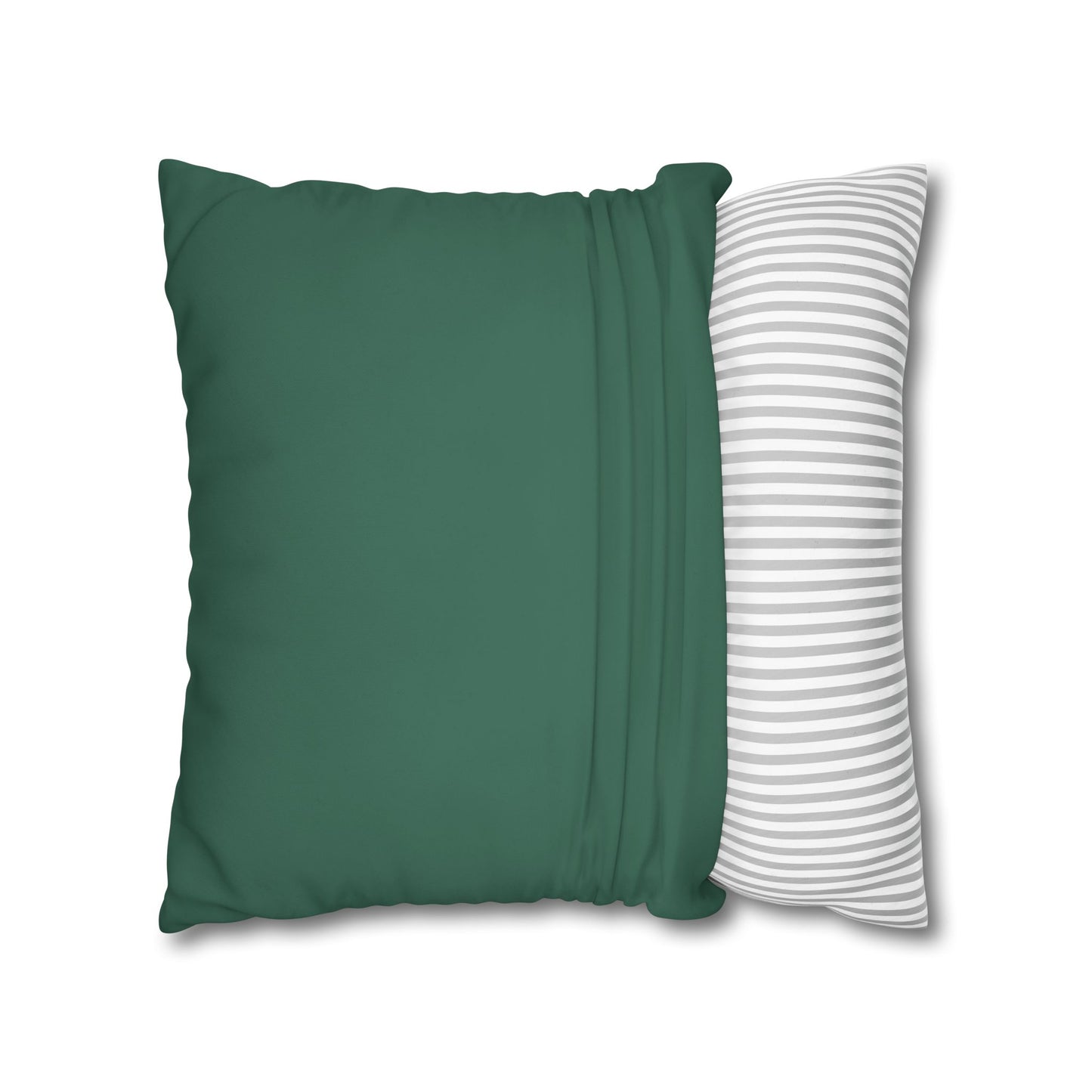 Leaf Green Canvas Pillow Cover 20x20