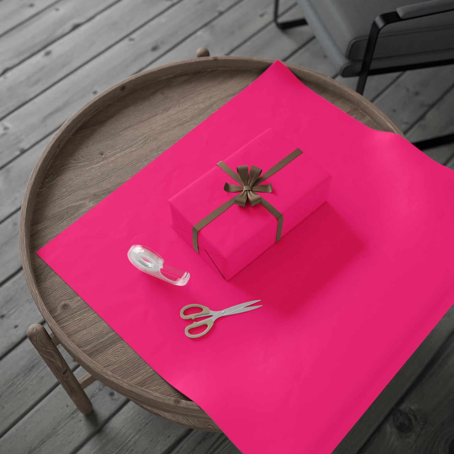 Pink Wrapping Paper Matte or Glossy Gift Wrap 3 Sizes Fine Art Paper