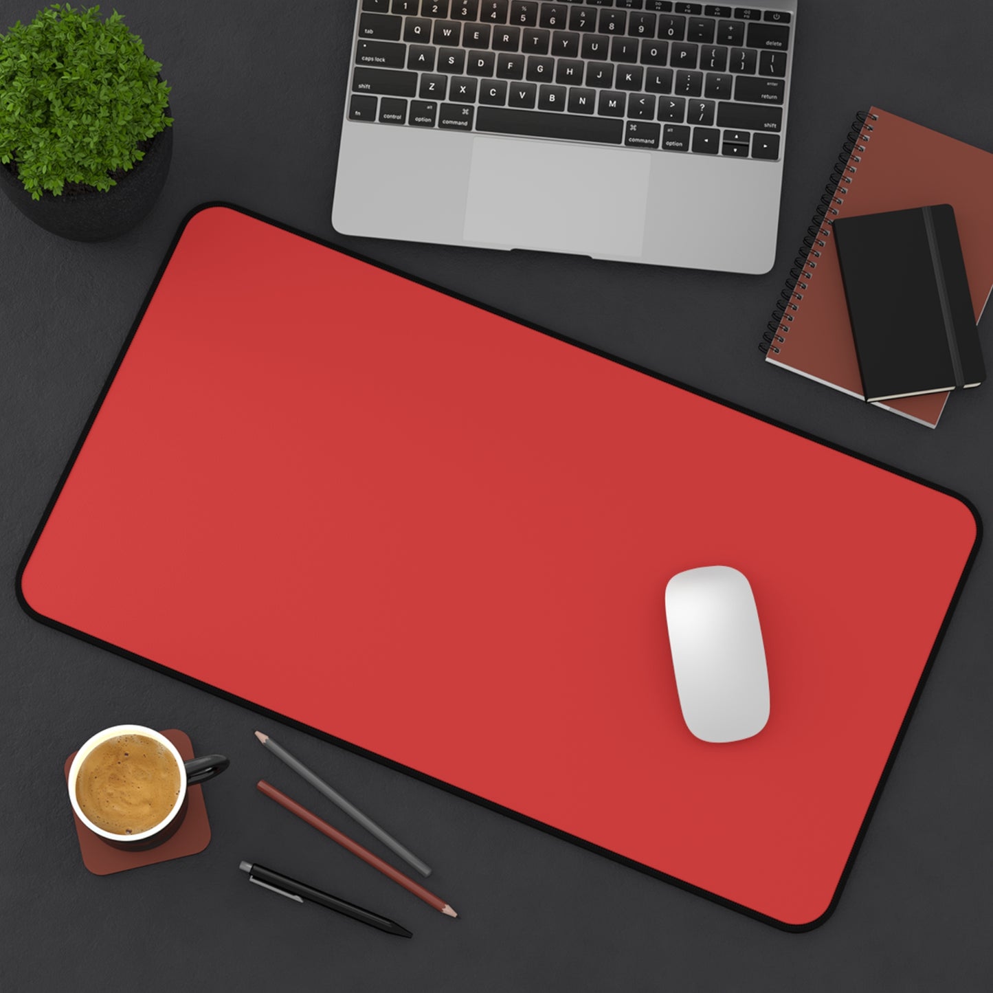 True Red Desk Mat Color Coordinated Collection (12x18, 12x22, 16x32)