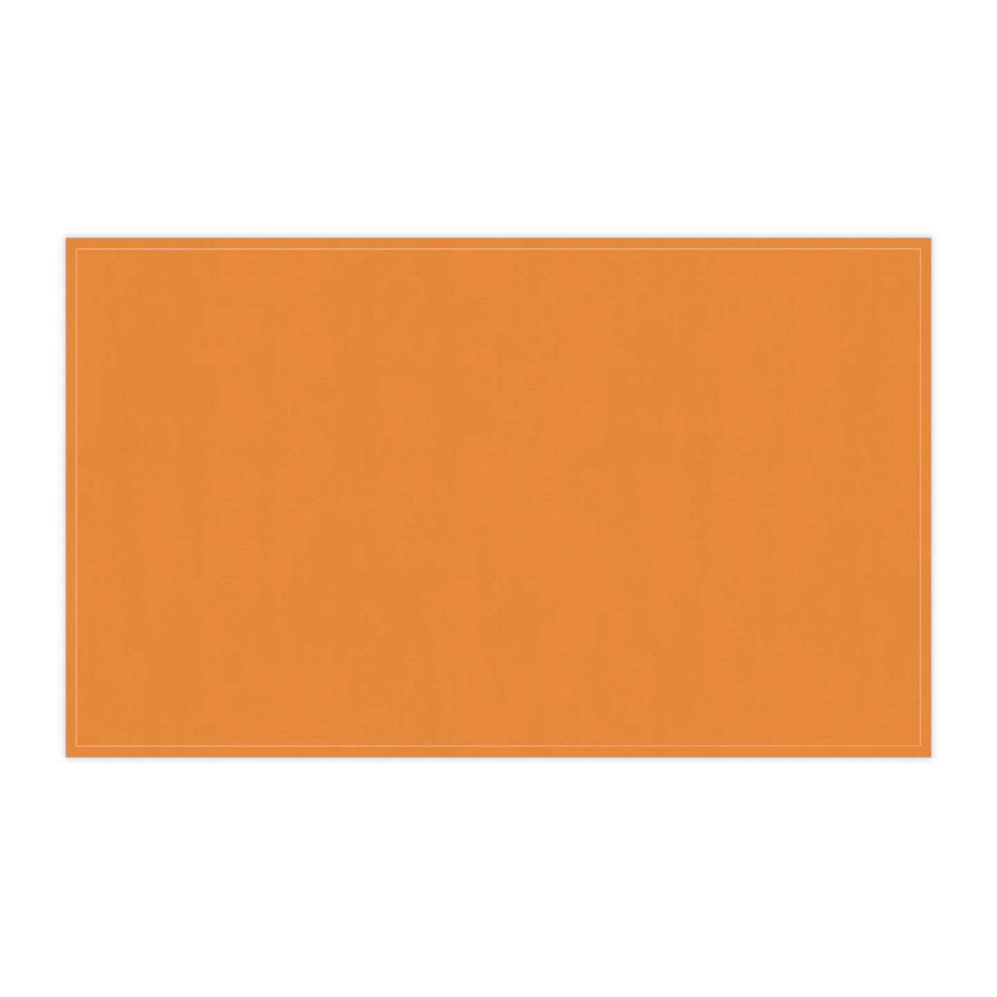 Tangerine Cotton Twill Tea Towel 18 x 30