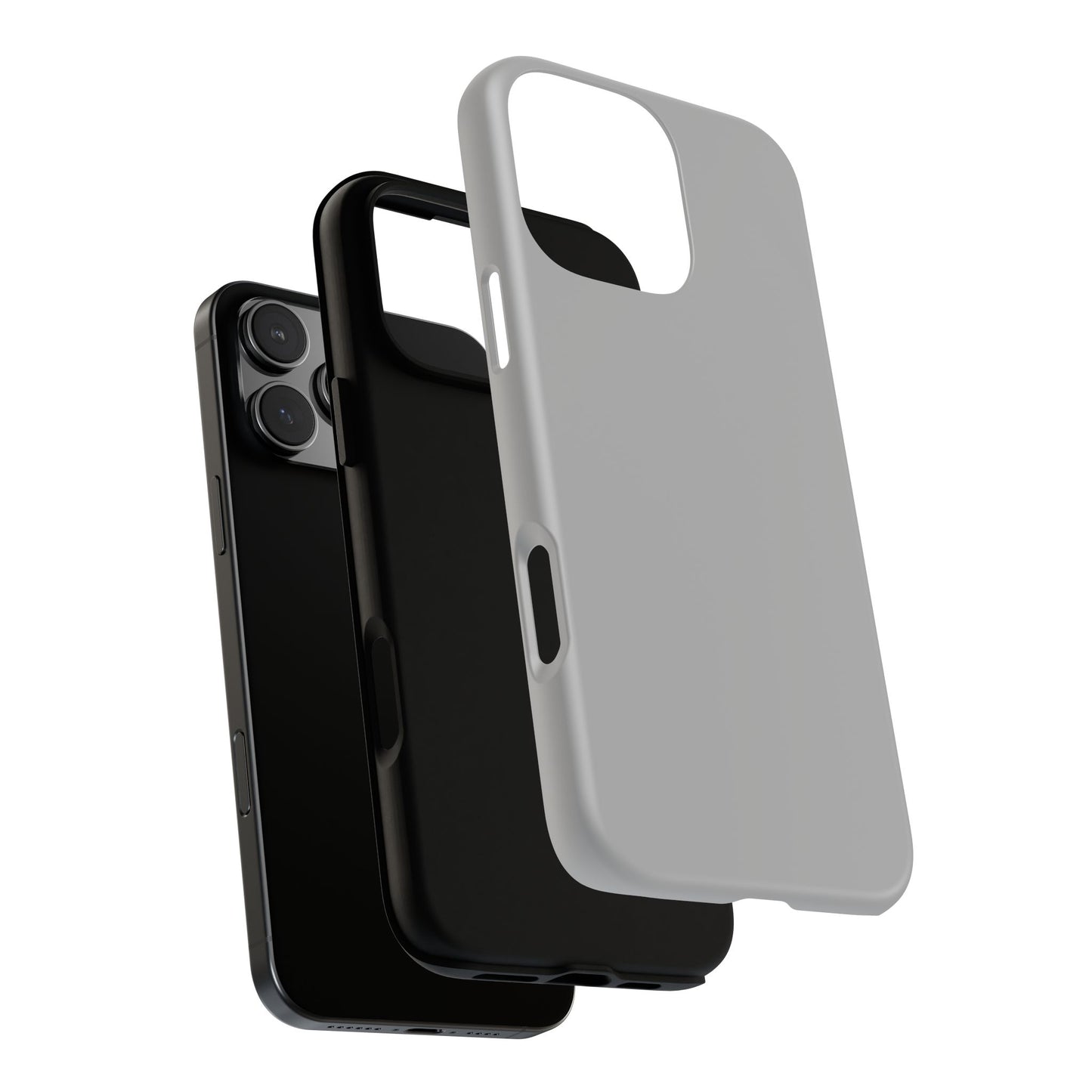 Grayscale Tough Cell Phone Case Matte or Glossy Protective Case iPhone Samsung