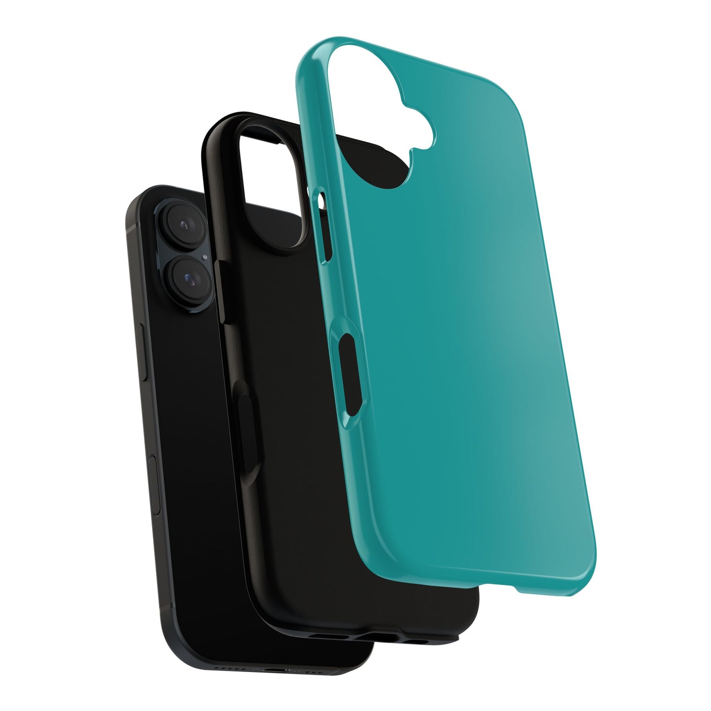 Deep Aqua Tough Cell Phone Case Matte or Glossy Protective Case iPhone Samsung