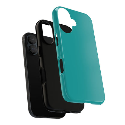 Deep Aqua Tough Cell Phone Case Matte or Glossy Protective Case iPhone Samsung