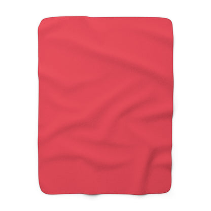 First Love Sherpa Fleece Blanket Cozy Plush Throw 3 Sizes Soft Warm Blanket