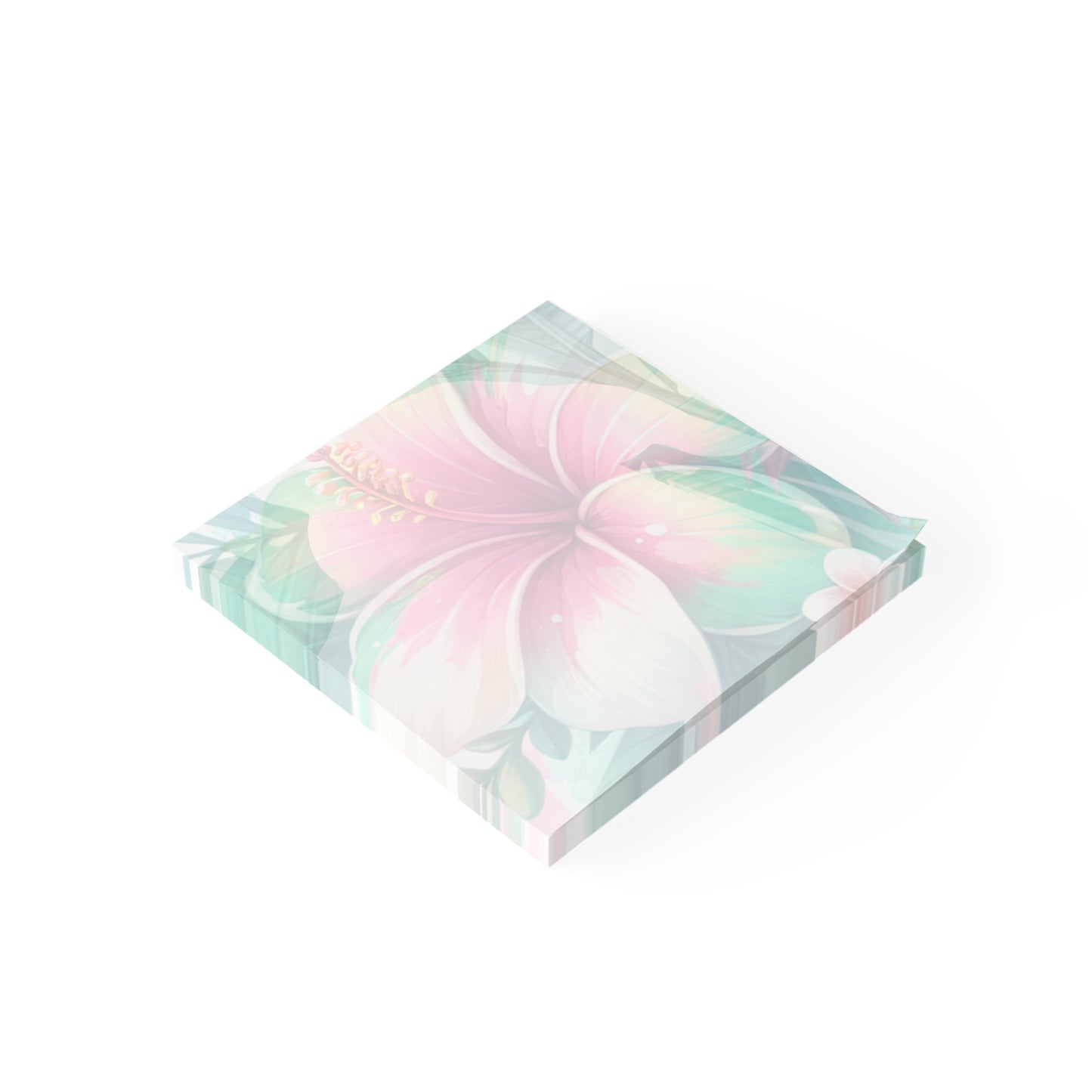 Paradise in Full Bloom Sticky Notes Tropical Floral Post It Notes (7 Sizes)