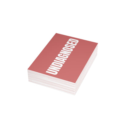 Red Autumns Postcard Set Pack of 10, 30 or 50 w/ Envelopes | Coordinated Collection