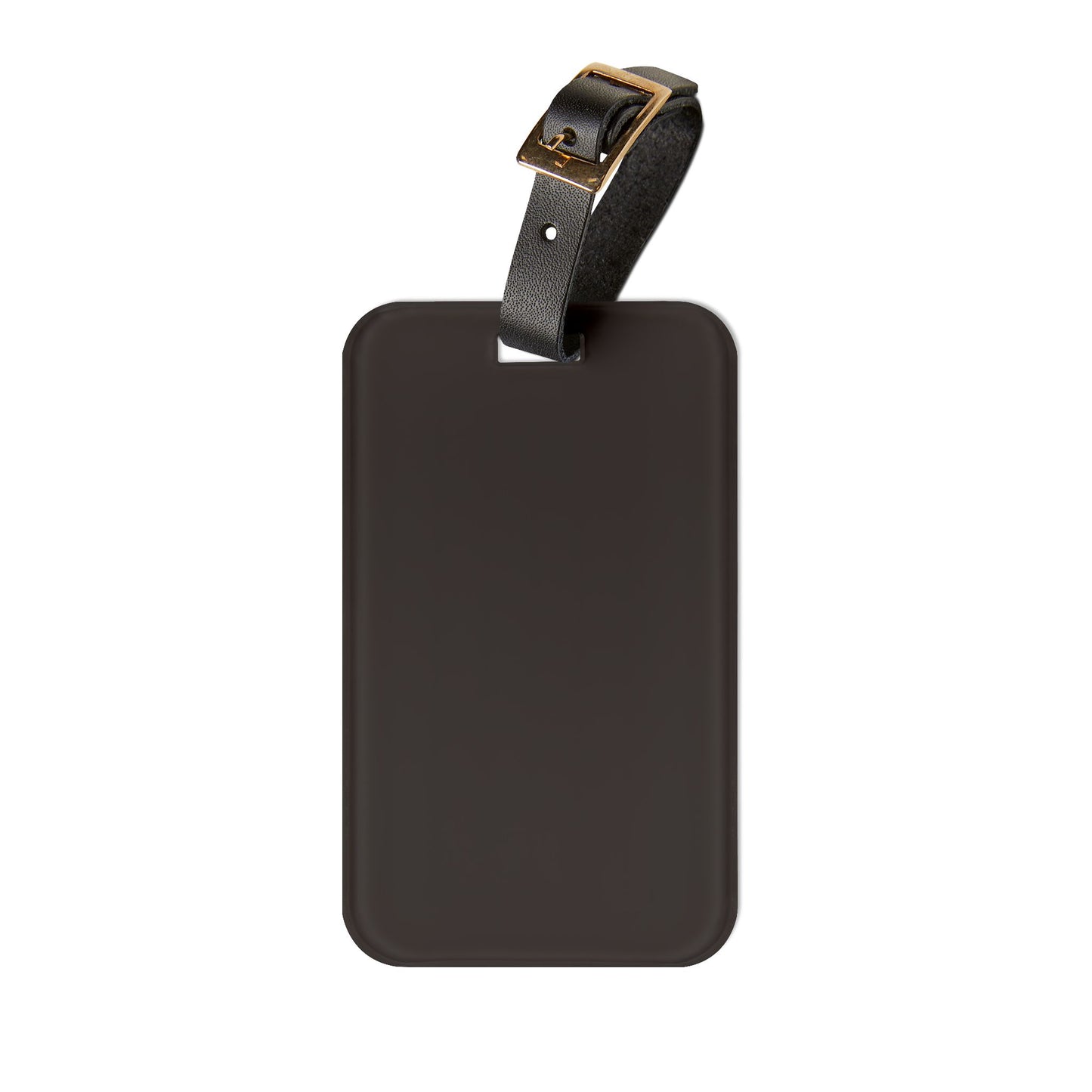 Muted Charcoal Luggage Tag Acrylic Travel Tag