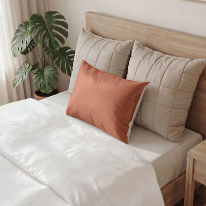 Terracotta Pillow Solid Cotton Sham