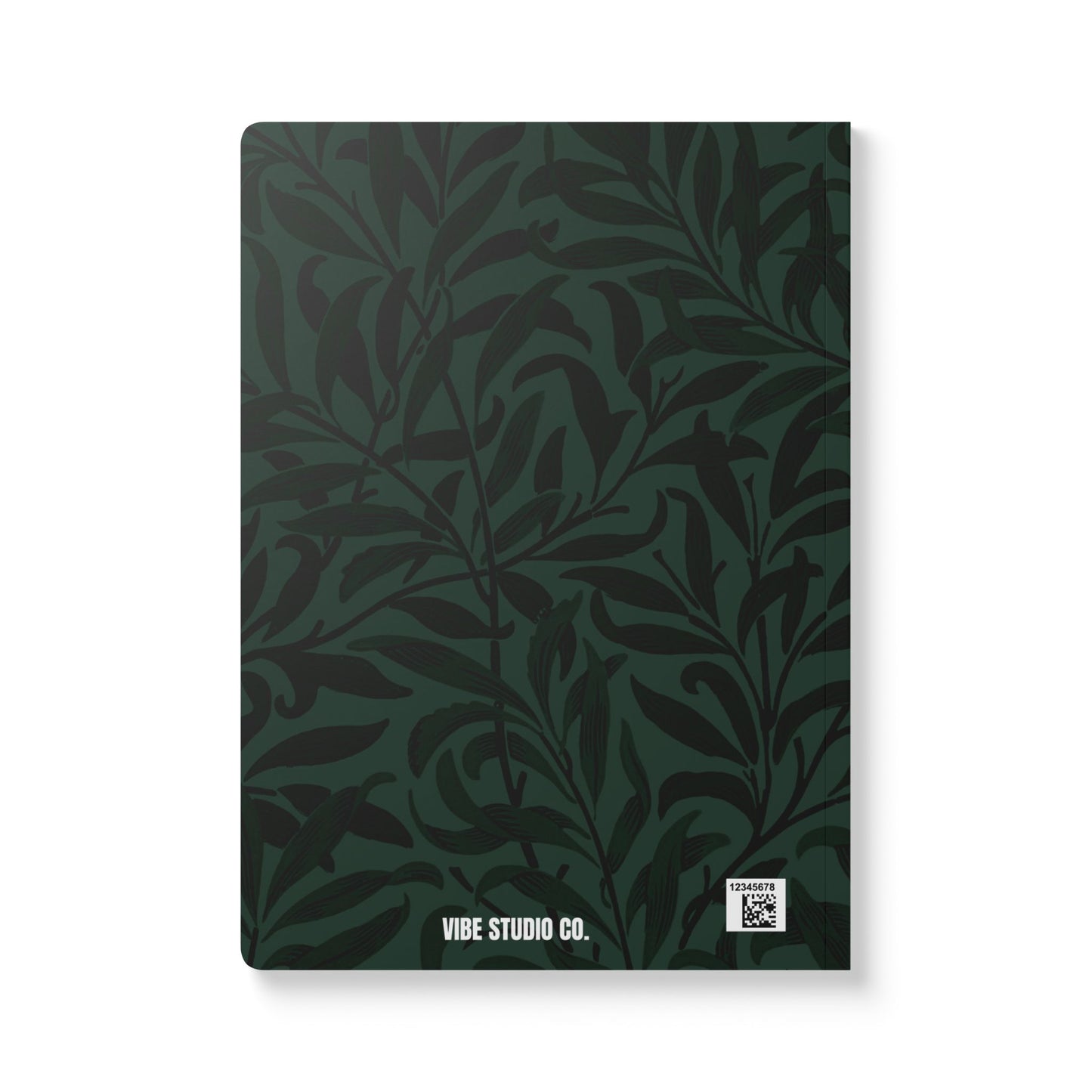 Forrest Leaves A5 Lined Journal Minimal Botanical Notebook | Coordinated Collection