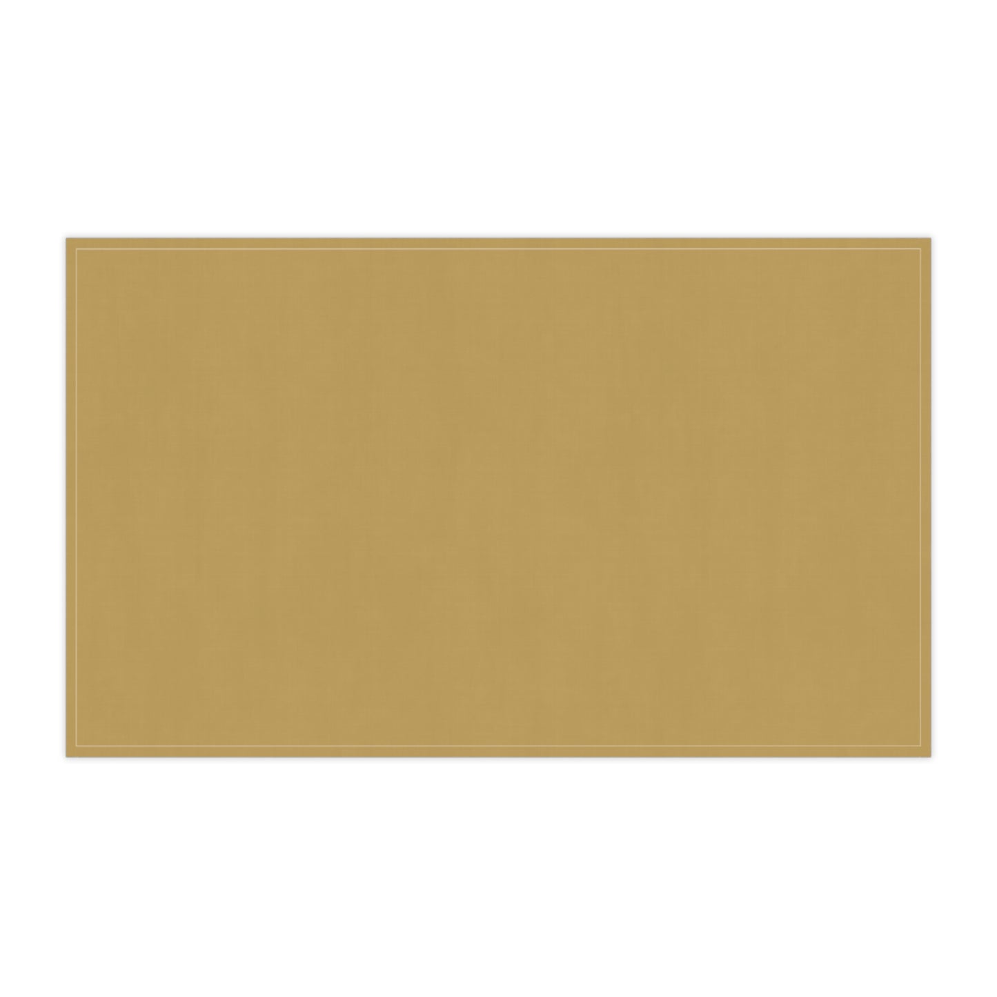 Muted Gold Cotton Twill Tea Towel 18 x 30