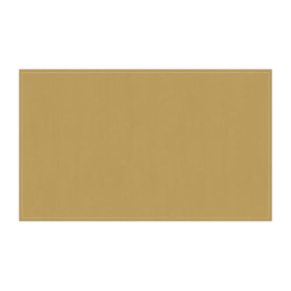 Muted Gold Cotton Twill Tea Towel 18 x 30