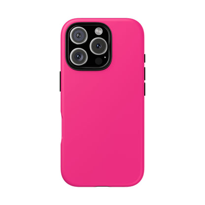 Pink Tough Cell Phone Case Matte or Glossy Protective Case iPhone Samsung