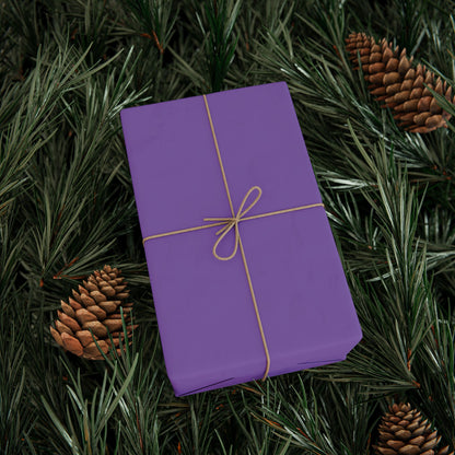 Purple Wrapping Paper Matte or Glossy Gift Wrap 3 Sizes Fine Art Paper