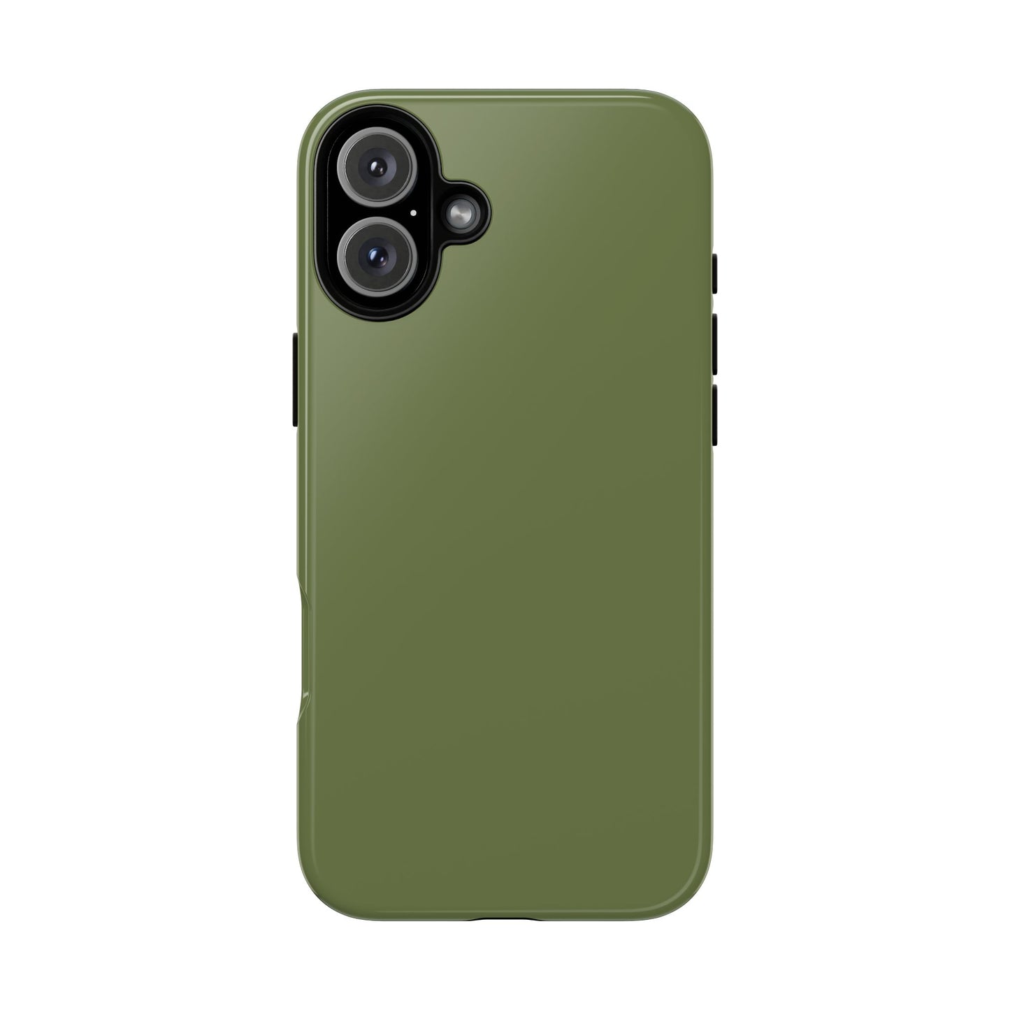 Olive Tough Cell Phone Case Matte or Glossy Protective Case iPhone Samsung