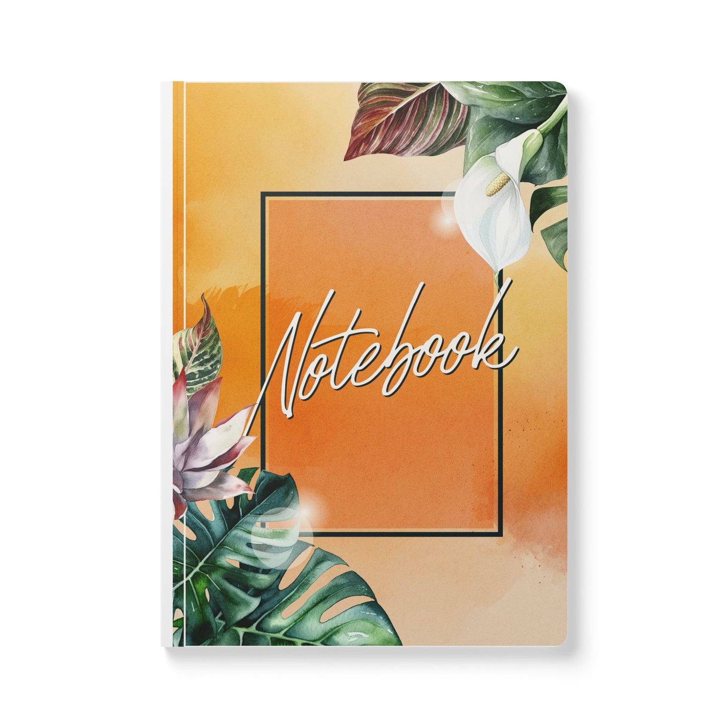Notebook Sunset Botanical A5 Lined Journal