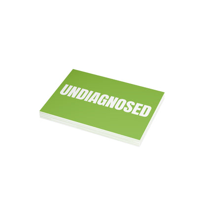 Muted Lime Postcard Set Pack of 10, 30 or 50 w/ Envelopes | Coordinated Collection