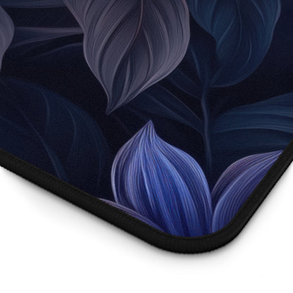 Blue Floral Heaven Desk Pad