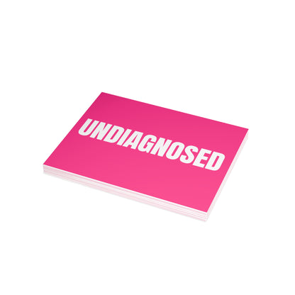 Pink Postcard Set Pack of 10, 30 or 50 w/ Envelopes | Coordinated Collection
