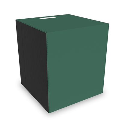 Leaf Green Felt Storage Box Foldable Organizer Bin Home Storage Basket