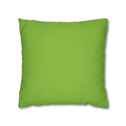 Muted Lime Canvas Pillow Cover 20x20