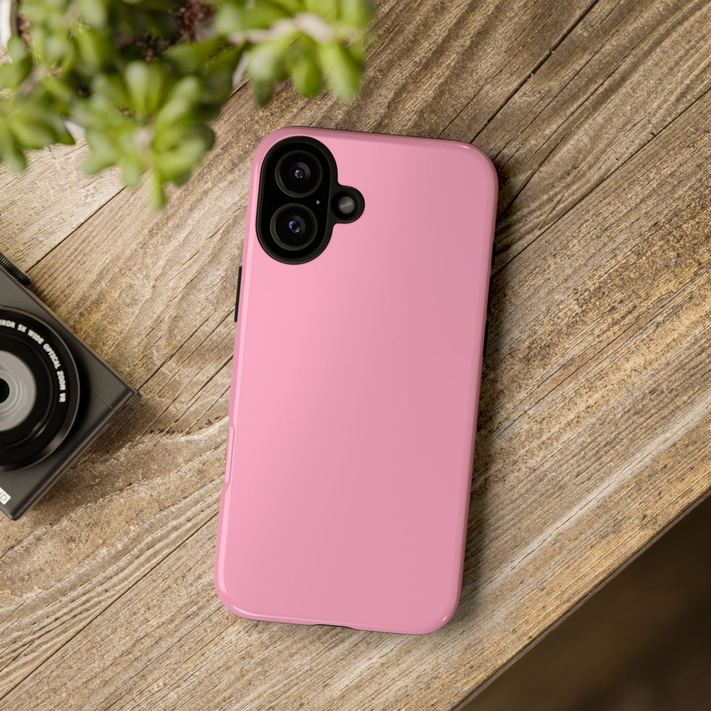 Light Pink Tough Cell Phone Case Matte or Glossy Protective Case iPhone Samsung