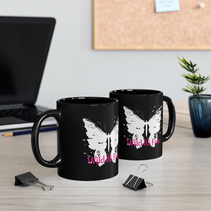 Wild & Free Butterfly Mug