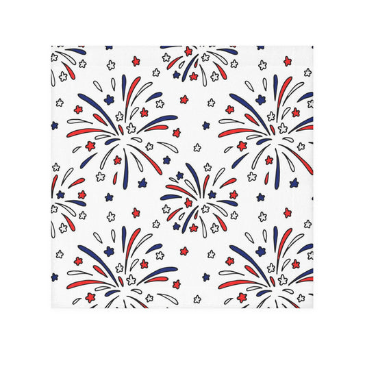 Fireworks Face Towel