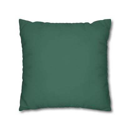 Leaf Green Canvas Pillow Cover 20x20