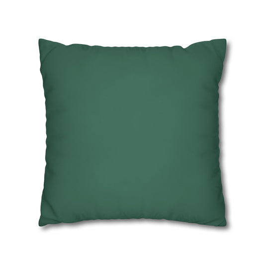 Leaf Green Canvas Pillow Cover 20x20