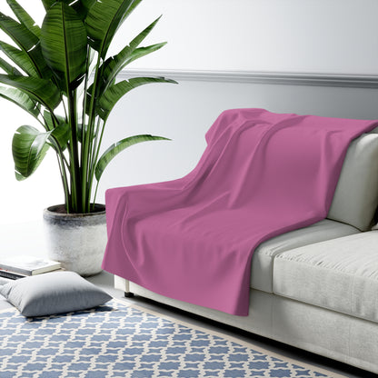 Lilac Wine Sherpa Fleece Blanket Cozy Plush Throw 3 Sizes Soft Warm Blanket