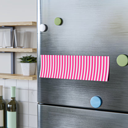 Pink Stripe Sticky Notes (7 Sizes)