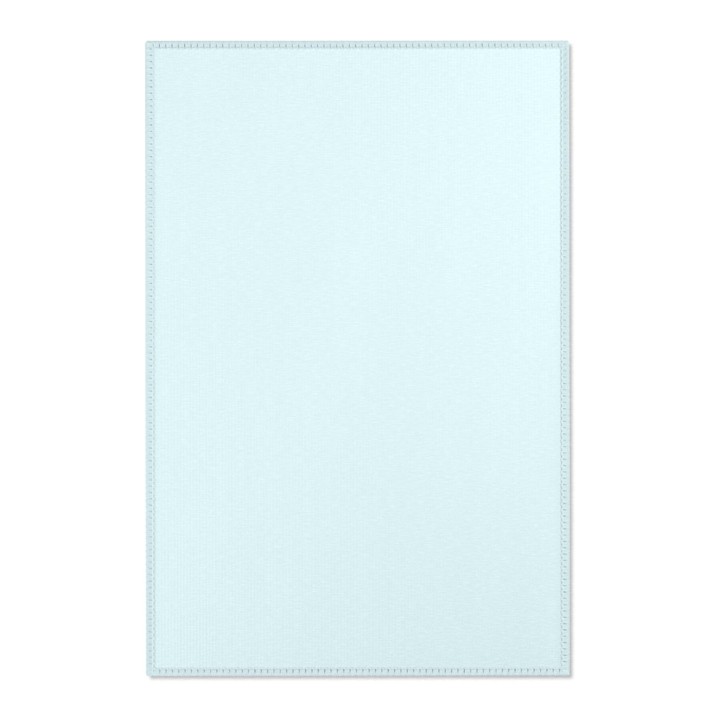 Ocean Blue Rug 24 x 36 Solid Color Accent Rug Modern Home Decor