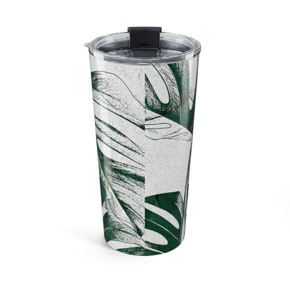 Monstera Leaf Green 20 oz Tumbler