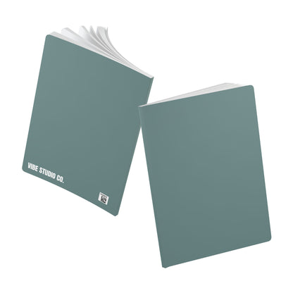 Dusty Blue Color Coordinated Collection A5 Lined Journal