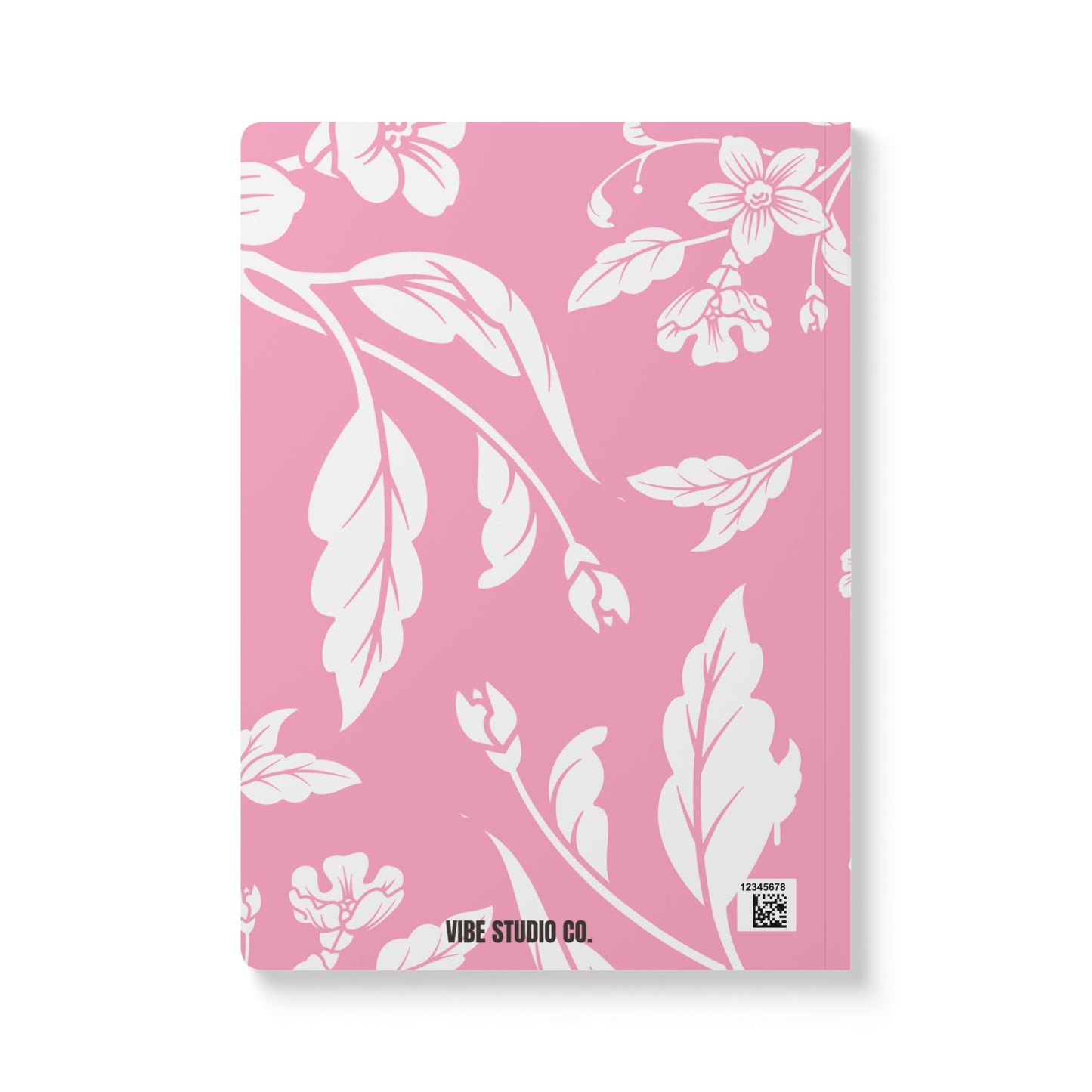 Light Pink Floral A5 Lined Journal Coordinated Collection