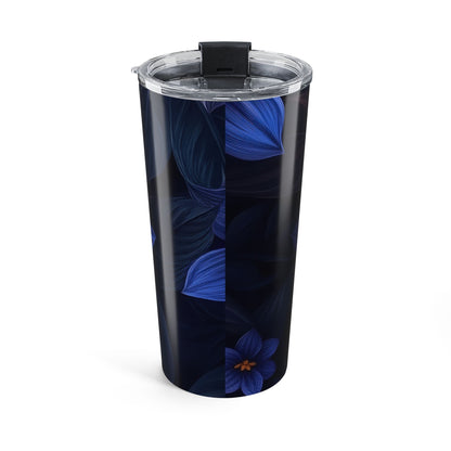 Blue Floral Heaven 20 oz Stainless Steel Tumbler