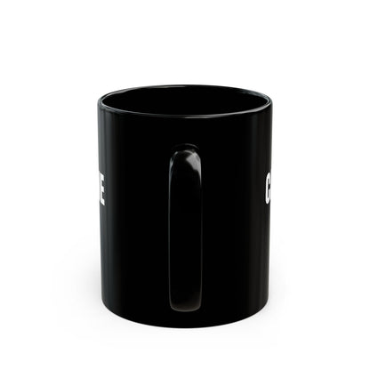 Caffeine Vibes Mug Coffee Quote Black 11 oz Mug