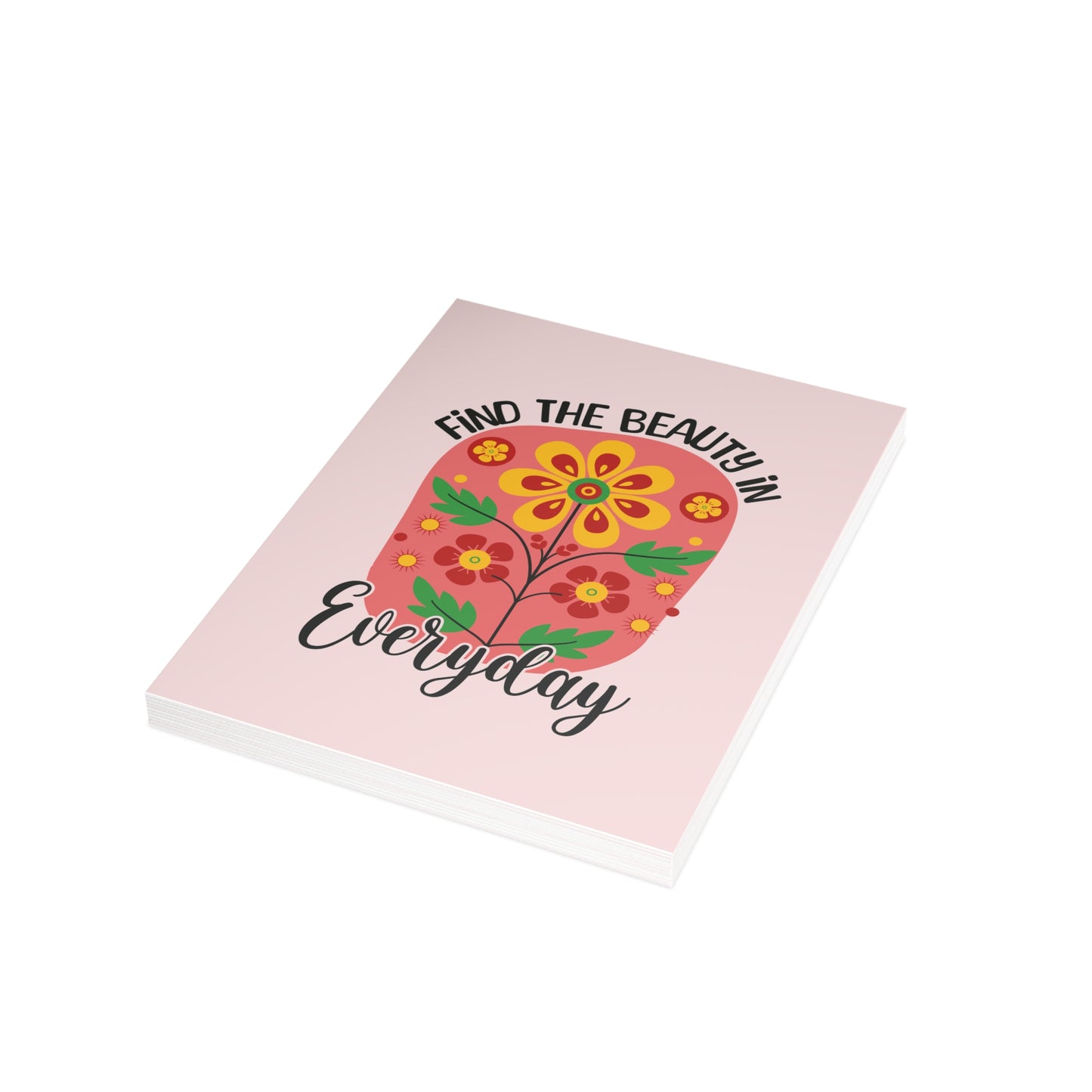 Find the Beauty Postcards Inspirational Floral Postcard Set
