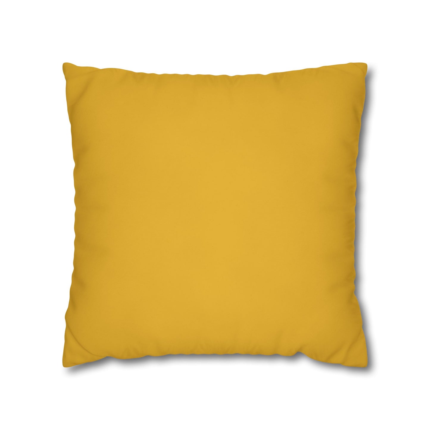 Honey Yellow Canvas Pillow Cover 20x20